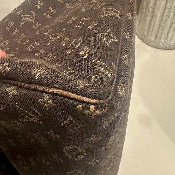 Louis Vuitton Brown Speedy 30 Bag Mini Lin - Picture 10 of 10